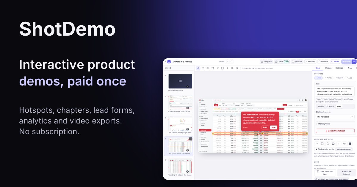 ShotDemo screenshot 1 of 1